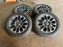 Load image into Gallery viewer, Set of 4 OEM 20" '22-'25 Toyota Tundra Used Wheels on 265/60R20 Yokohama X-CV LT