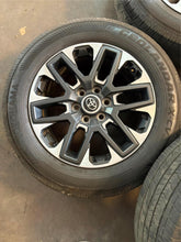 Load image into Gallery viewer, Set of 4 OEM 20" '22-'25 Toyota Tundra Used Wheels on 265/60R20 Yokohama X-CV LT