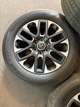 Load image into Gallery viewer, Set of 4 OEM 20" '22-'25 Toyota Tundra Used Wheels on 265/60R20 Yokohama X-CV LT