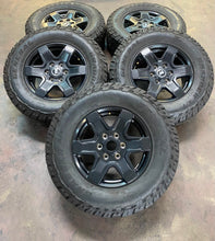 Load image into Gallery viewer, Set of Five OEM 17" '21-'24 Ford Bronco Black Rims 265/70R17 General ATX Tire LT