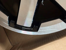 Load image into Gallery viewer, Set of 4 USED 17 x 7.5 Toyota 4Runner FJ Cruiser Black Machined Takeoff Wheels