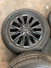 Load image into Gallery viewer, Set of 4 OEM Takeoff '21-'25 Lexus LX600 20" Grey Wheels 265/55R20 Yokohama LT