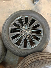 Load image into Gallery viewer, Set of 4 OEM Takeoff '21-'25 Lexus LX600 20" Grey Wheels 265/55R20 Yokohama LT