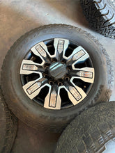 Load image into Gallery viewer, Set of Used '11-'25 Denali Ultimate GMC Sierra 2500 3500 Rims 275/65R20 Tires LT