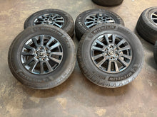 Load image into Gallery viewer, Set of Used '22-'25 Toyota Land Cruiser & Tundra OEM Rims 265/70R18 Michelin LT