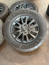 Load image into Gallery viewer, Set of Used '22-'25 Toyota Land Cruiser & Tundra OEM Rims 265/70R18 Michelin LT
