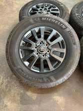 Load image into Gallery viewer, Set of Used '22-'25 Toyota Land Cruiser & Tundra OEM Rims 265/70R18 Michelin LT