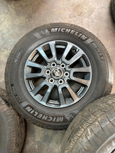 Load image into Gallery viewer, Set of Used '22-'25 Toyota Land Cruiser & Tundra OEM Rims 265/70R18 Michelin LT