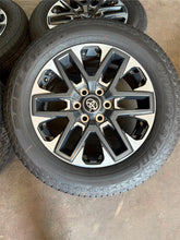 Load image into Gallery viewer, Set of 4 Used 20" '22-'25 Toyota Tundra 75277 Wheels on 265/60R20 Bridgestone LT