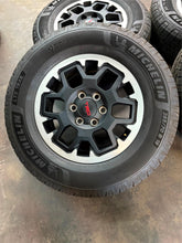 Load image into Gallery viewer, Set of 4 OEM '24-'25 Toyota Tacoma TRD Wheels on 265/70R17 Michelin LTX Tires LT