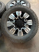 Load image into Gallery viewer, Set of Used '11-'25 GMC Sierra 2500 3500 Denali Ultimate 20" Rims 275/65R20 LT