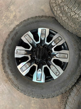 Load image into Gallery viewer, Set of Used '11-'25 GMC Sierra 2500 3500 Denali Ultimate 20" Rims 275/65R20 LT