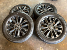 Load image into Gallery viewer, Set of 4 '22-'25 Toyota Tundra 20" Dark Charcoal Rims 265/60R20 Yokohama Tire LT