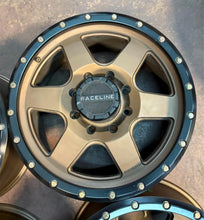 Load image into Gallery viewer, Set of 4 Used '11-'25 Chevy Silverado 2500 20" Raceline Boost Bronze Wheels LT