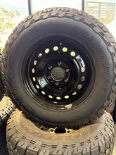 Load image into Gallery viewer, Set of Five Used '21-'25 Ford Bronco 17" Steel Rims 265/70R17 General Grabber AT