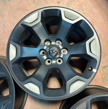 Load image into Gallery viewer, Set of 4 OEM '19-'25 RAM 1500 20" Big Horn Black Wheels 5YD56TRMAA Free Shipping