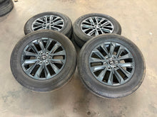 Load image into Gallery viewer, Set of '22-'25 Toyota Sequoia 20" Dark Charcoal Rims 265/60R20 Yokohama Tire LT