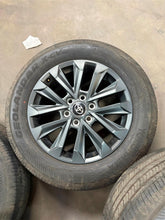Load image into Gallery viewer, Set of '22-'25 Toyota Sequoia 20" Dark Charcoal Rims 265/60R20 Yokohama Tire LT