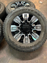 Load image into Gallery viewer, Set of 4 Used '11-'25 2500 3500 Denali Ultimate 20" Wheels 275/65R20 AT Tires LT