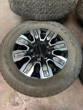 Load image into Gallery viewer, Set of 4 Used '11-'25 2500 3500 Denali Ultimate 20" Wheels 275/65R20 AT Tires LT