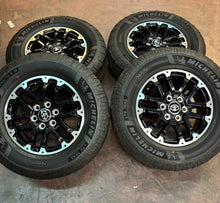 Load image into Gallery viewer, Set of Lightly Used OE '22-'25 Toyota Tundra 18" Rims 265/70R18 Michelin LTX LT