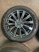 Load image into Gallery viewer, Set of 4 OEM Takeoff '24-'25 Lexus GX550 22" Wheels on 265/50R22 Dunlop Tires LT