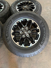 Load image into Gallery viewer, Set of OEM Takeoff '22-'25 Toyota Tundra 18" Wheels Michelin 265/70R18 Tires LT