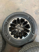 Load image into Gallery viewer, Set of OEM Takeoff '22-'25 Toyota Tundra 18" Wheels Michelin 265/70R18 Tires LT