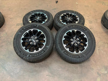 Load image into Gallery viewer, Set of 4 OEM Takeoff '22-'25 Toyota Tundra 18" Rims Michelin 265/70R18 Tires LT
