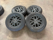 Load image into Gallery viewer, Set of 17" '25 Toyota 4Runner Dark Charcoal OEM Wheels on Yokohama 245/70R17 LT