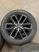 Load image into Gallery viewer, Set of OEM Takeoff '24-'25 Lexus GX550 20" Rims 265/55R20 Yokohama X-CV Tires LT