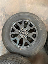 Load image into Gallery viewer, Set of 17" '25 Toyota 4Runner Dark Charcoal OEM Wheels on 245/70R17 Yokohama LT