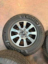 Load image into Gallery viewer, Set of New OEM Takeoff '24-'25 Toyota Land Cruiser Wheels 265/70R18 Michelin LT