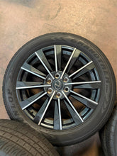 Load image into Gallery viewer, Set of Used '24-'25 Lexus GX550 Luxury+ OEM Wheels on Dunlop 265/50R22 Tires LT
