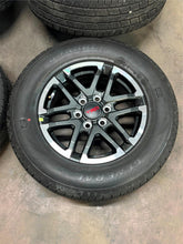 Load image into Gallery viewer, Set of 4 OEM Takeoff 17" '24-'25 Toyota Tacoma TRD Wheels 265/65R18 General LT