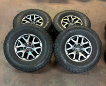 Load image into Gallery viewer, Set of Used OEM '05-'25 Ford F150 Raptor Wheels on 315/70R17 BFGoodrich TAKO2 LT