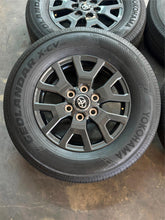 Load image into Gallery viewer, Set of OEM 17" '25 Toyota 4Runner Dark Charcoal Wheels on 245/70R17 Yokohama LT