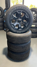 Load image into Gallery viewer, Set of Four OEM Black '19-'26 RAM 1500 Wheels 275/55R20 Bridgestone Alenza Tires