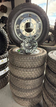 Load image into Gallery viewer, Set of 6 '05-'26 Ford F-450 F-550 19.5" OEM Wheels 225/70R19.5 Continental HDR5