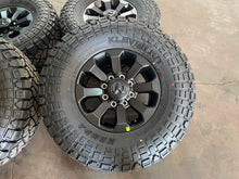 Load image into Gallery viewer, Set of 4 OEM '05-'26 RAM 2500 3500 Power Wagon Rims 35/12.50R17 Kenda Klever R/T