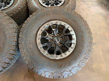 Load image into Gallery viewer, Set of Used 17" '05-'26 Ford F-150 Raptor Beadlock Wheels 37/12.50R17 BFG AT LT