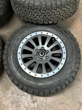 Load image into Gallery viewer, Set of 5 Used '22-'26 INEOS Grenadier 18" Rims on 255/70R18 BFGoodrich TAKO2 LT
