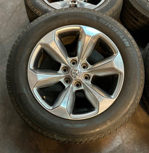 Load image into Gallery viewer, Used Set of Four OEM 20" '19-'25 RAM 1500 Polished Rims on 275/55R20 Michelin LT