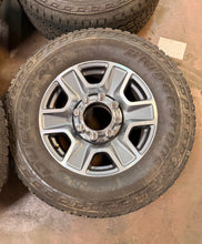 Load image into Gallery viewer, Set of Used 18" 10480 '05-'26 Ford F250 F350 Wheels 275/70R18 Bridgestone AT LT