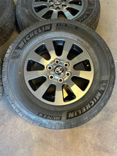 Load image into Gallery viewer, Set of 4 OEM '24-'25 Toyota Land Cruiser Dark Charcoal Wheels 265/70R18 Michelin