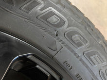 Load image into Gallery viewer, Set of Used 20" Black OEM '22-'26 Toyota Tundra Rims on 265/60R20 Bridgestone LT