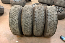 Load image into Gallery viewer, Set of Used TRD 17" OEM '24-'26 Toyota Tacoma Rims 265/70R17 BFGoodrich Tires LT