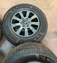 Load image into Gallery viewer, Set of Lightly Used '24-'26 Toyota Land Cruiser Rims 265/70R18 Michelin Tires LT