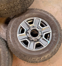 Load image into Gallery viewer, Set of Used 18" 10480 '05-'26 Ford F250 F350 Wheels 275/70R18 Bridgestone AT LT