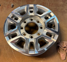 Load image into Gallery viewer, Single Used Takeoff 17" '11-'26 Chevrolet Silverado 2500 3500 SRW Wheel 5948 OEM